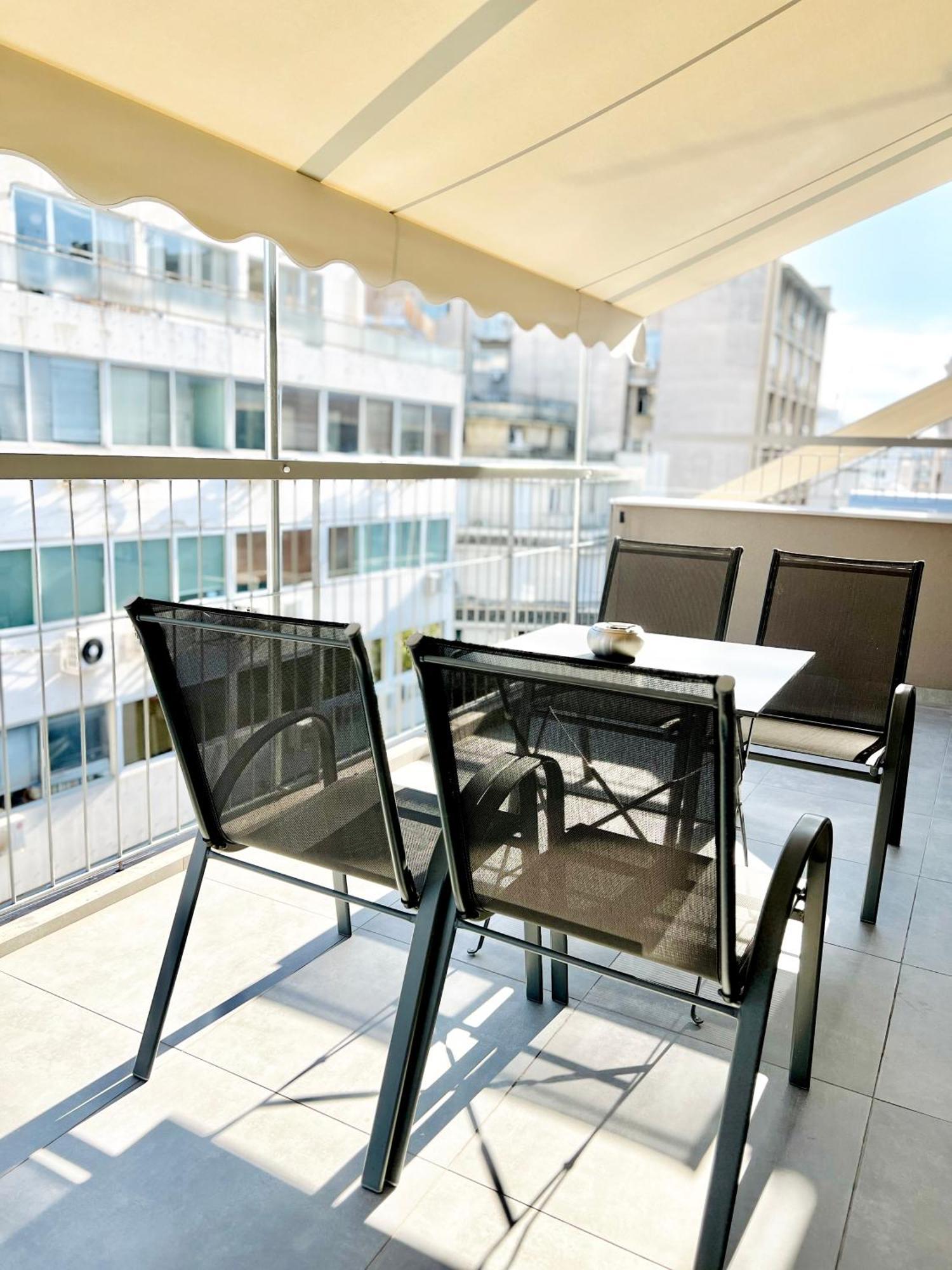 Yourathens-Alice, Urban Stylish With Shaded Balcony Near Kolonaki, Athens Center المظهر الخارجي الصورة